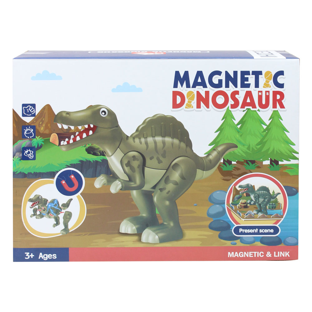Đồ chơi xếp hình khủng long nam châm