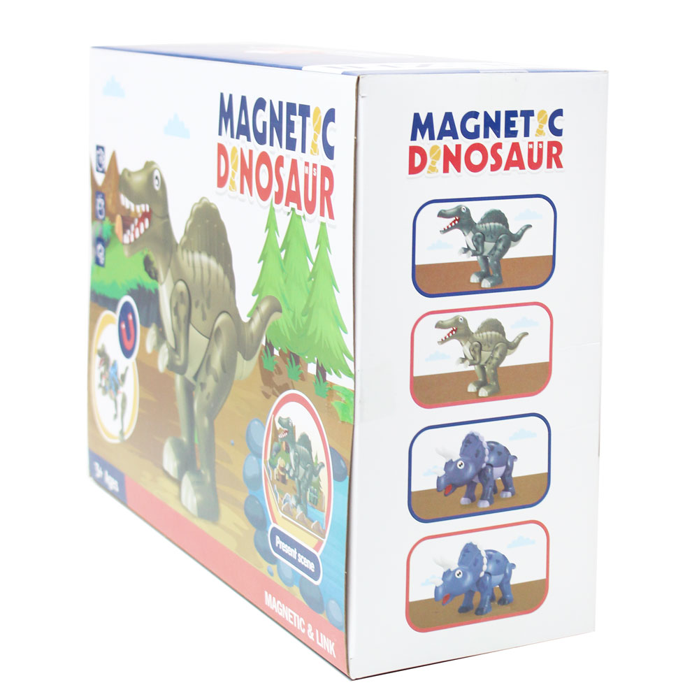 Đồ chơi xếp hình khủng long nam châm