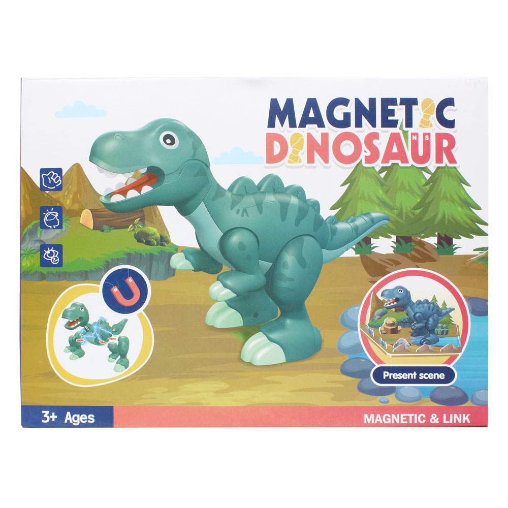 Đồ chơi xếp hình khủng long nam châm