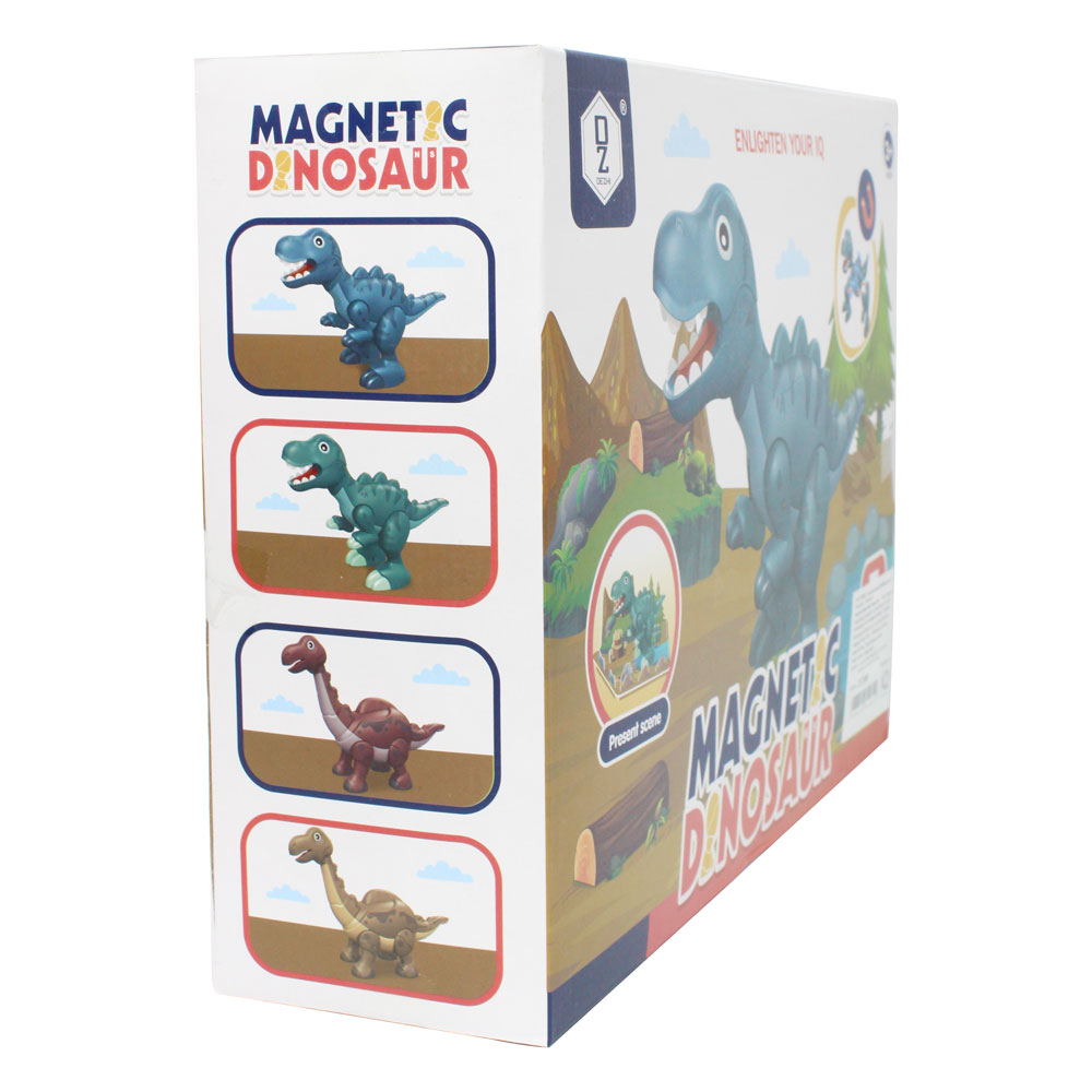 Đồ chơi xếp hình khủng long nam châm