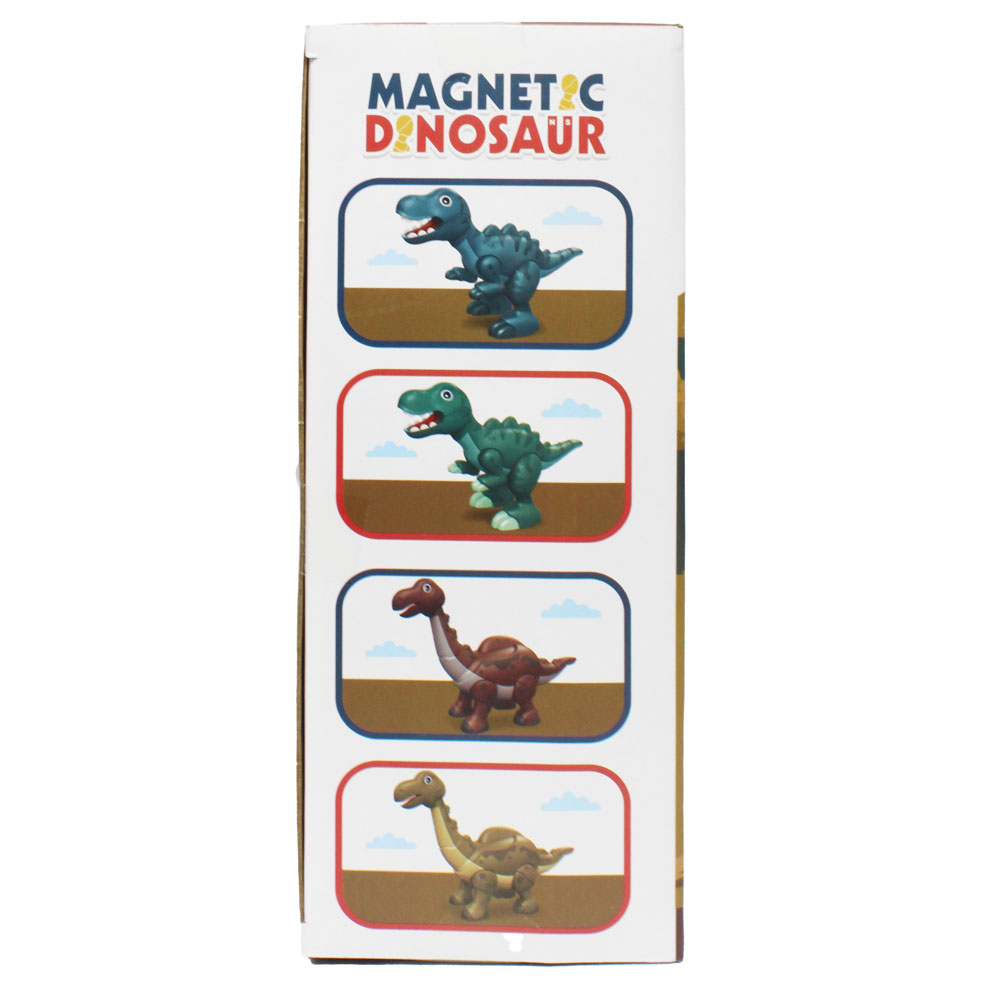 Đồ chơi xếp hình khủng long nam châm