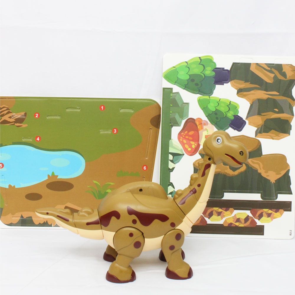 Đồ chơi xếp hình khủng long nam châm