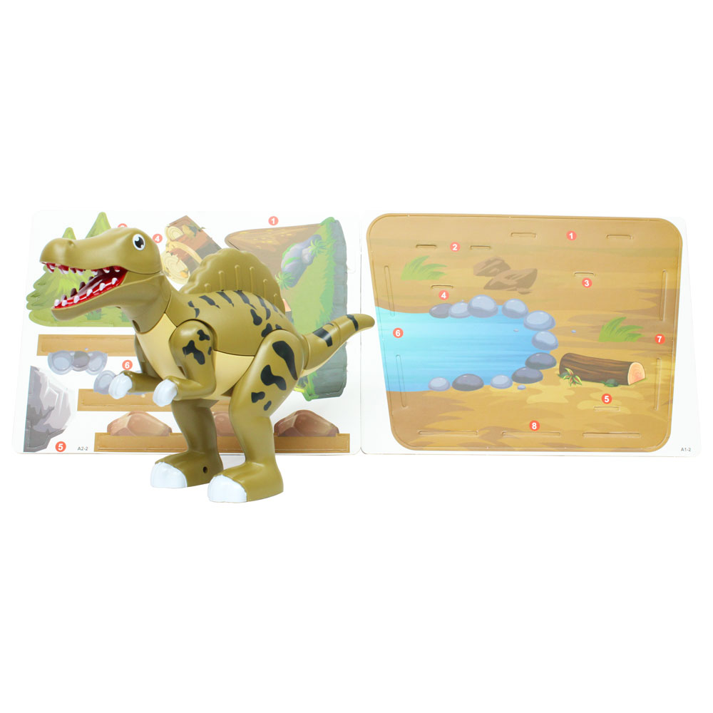 Đồ chơi xếp hình khủng long nam châm