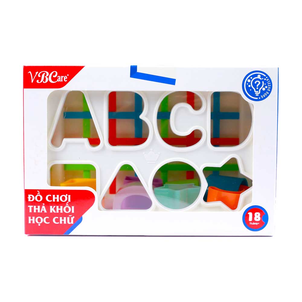 Đồ chơi thả khối học chữ