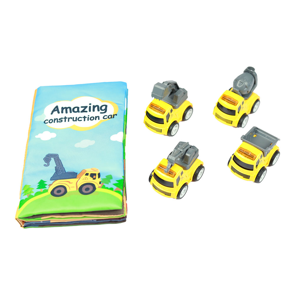 Bộ sách vải kèm đồ chơi cho bé