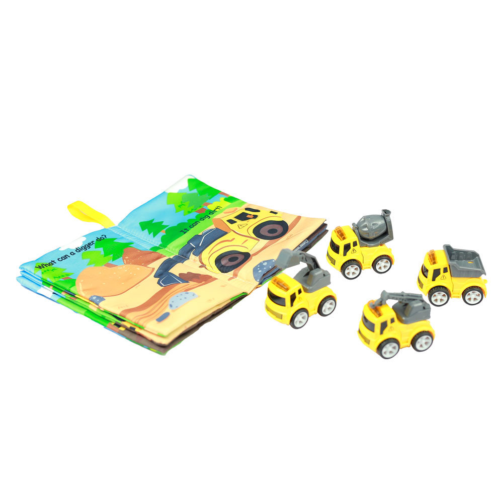 Bộ sách vải kèm đồ chơi cho bé