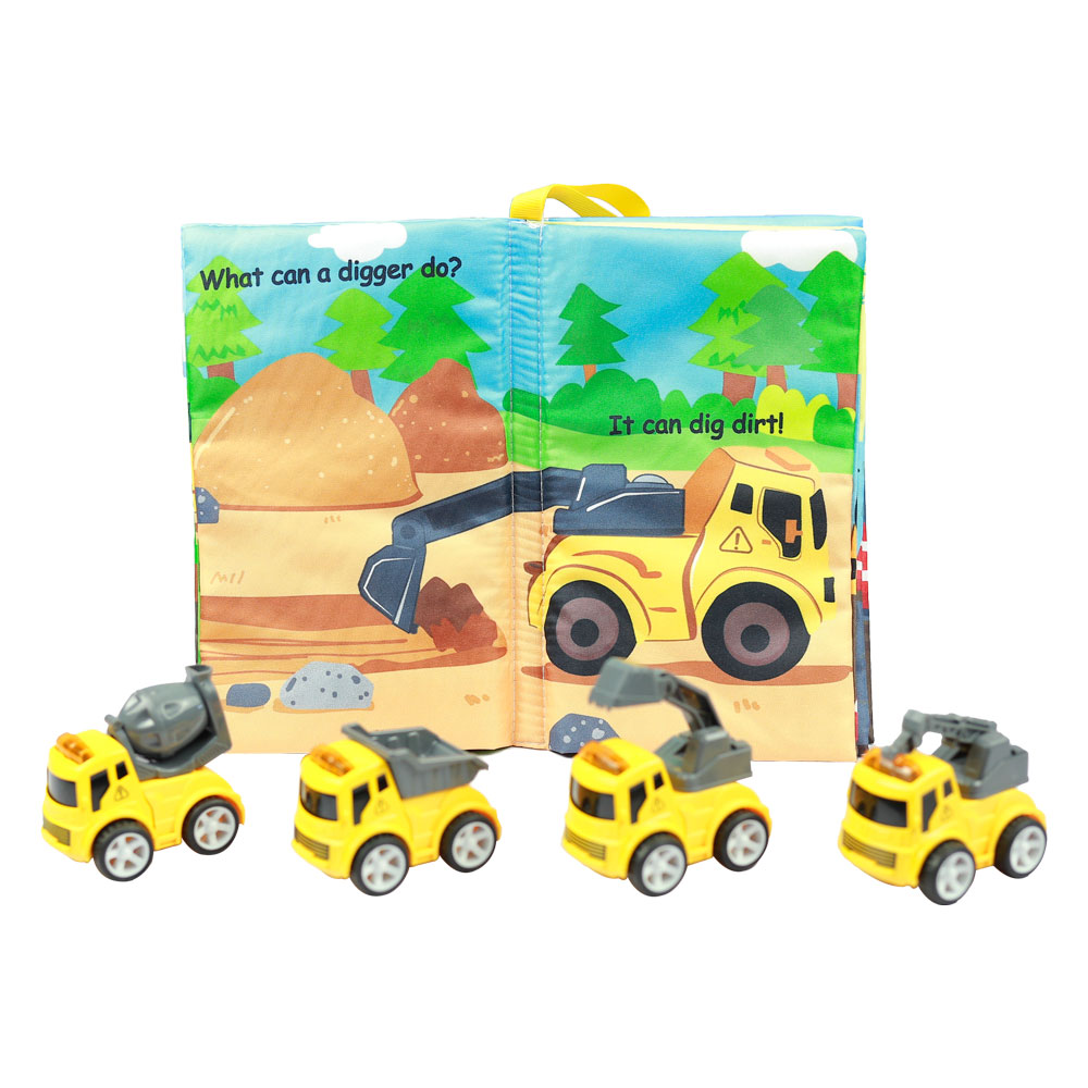 Bộ sách vải kèm đồ chơi cho bé