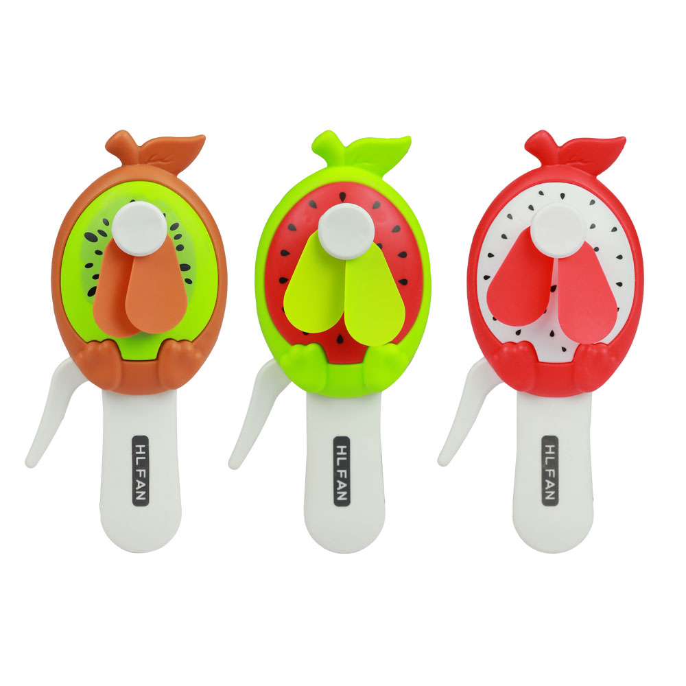 Đồ chơi quạt mini cầm tay hình trái cây