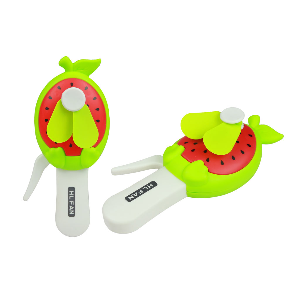 Đồ chơi quạt mini cầm tay hình trái cây