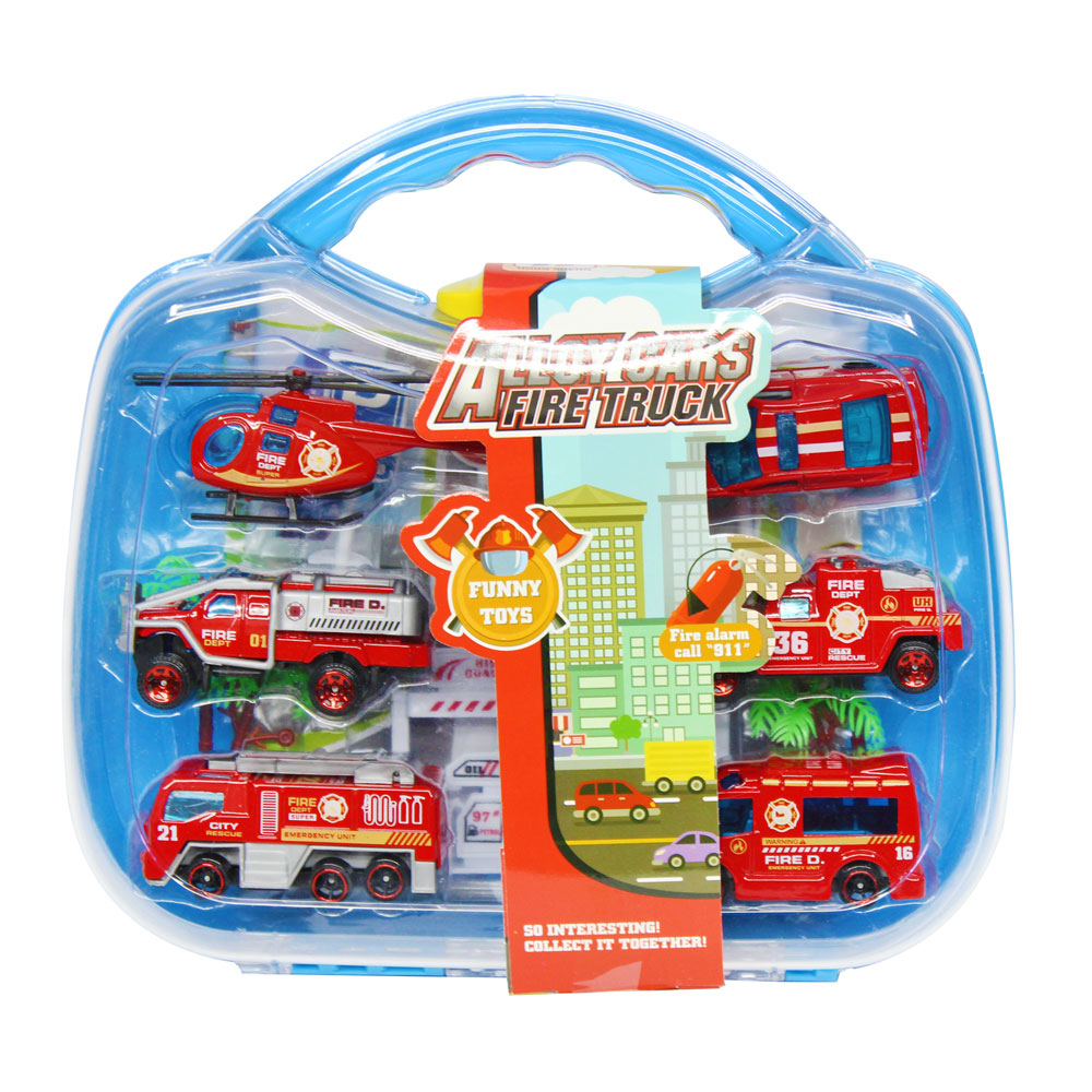 Đồ chơi sưu tầm mô hình xe cứu hỏa