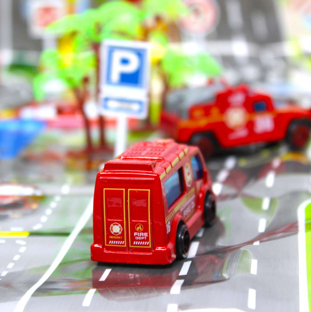 Đồ chơi sưu tầm mô hình xe cứu hỏa