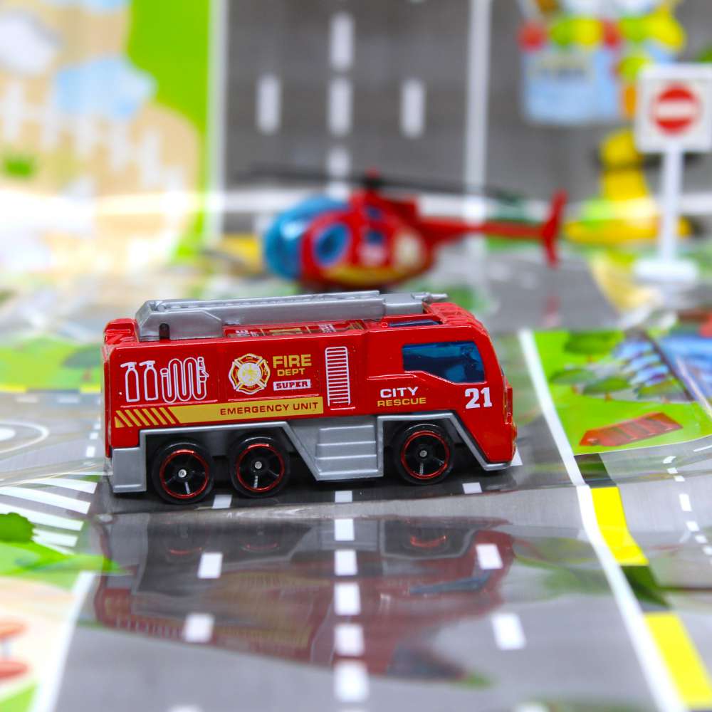 Đồ chơi sưu tầm mô hình xe cứu hỏa