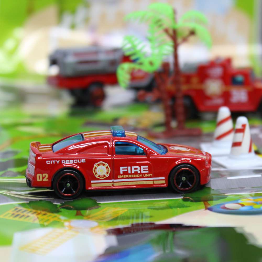 Đồ chơi sưu tầm mô hình xe cứu hỏa