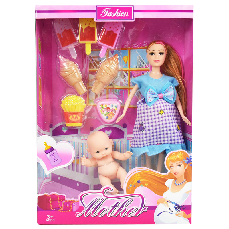 Đồ chơi búp bê kèm linh kiện