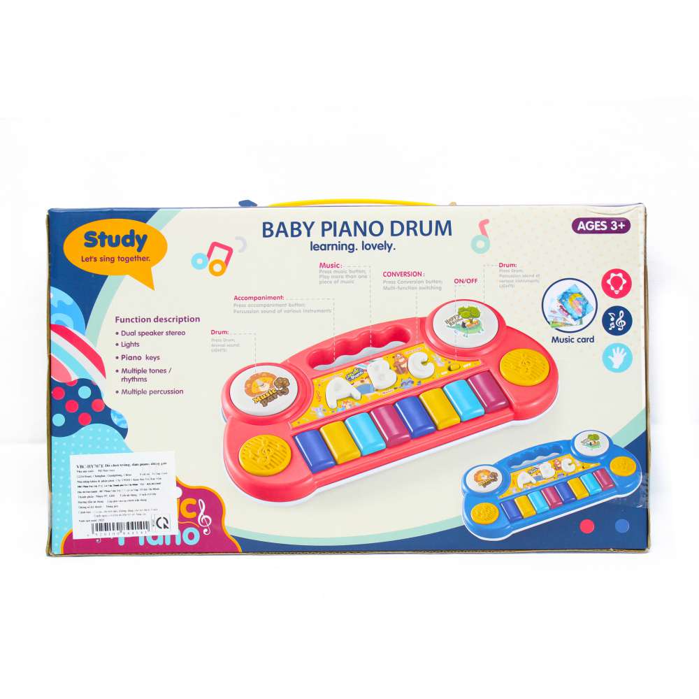 Đồ chơi trống, đàn piano dùng pin