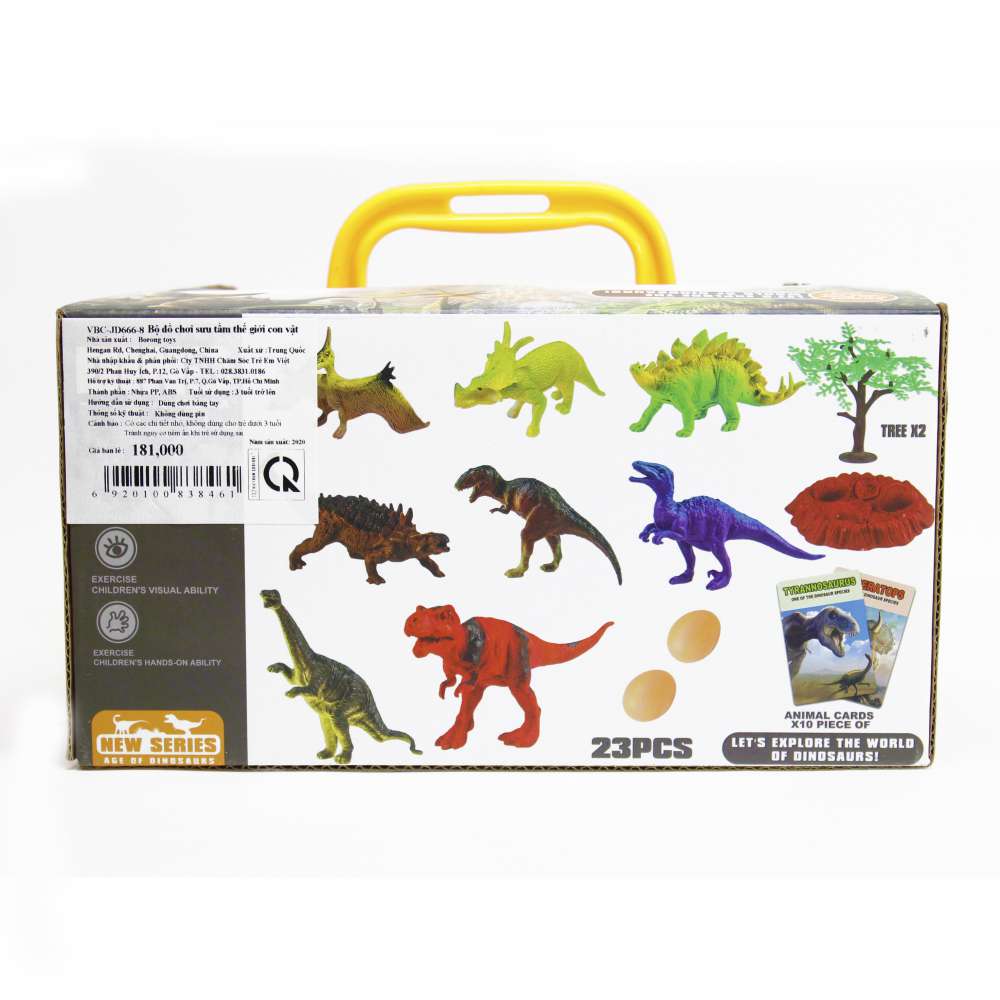 Bộ đồ chơi sưu tầm thế giới con vật