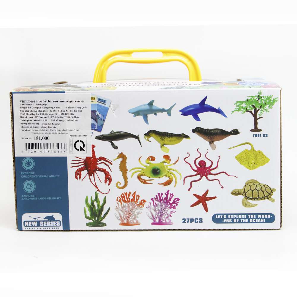 Bộ đồ chơi sưu tầm thế giới con vật