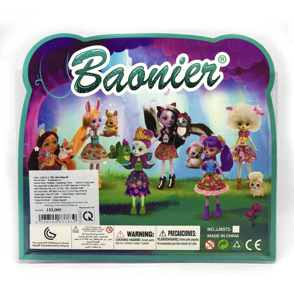Đồ chơi búp bê kèm trang phục
