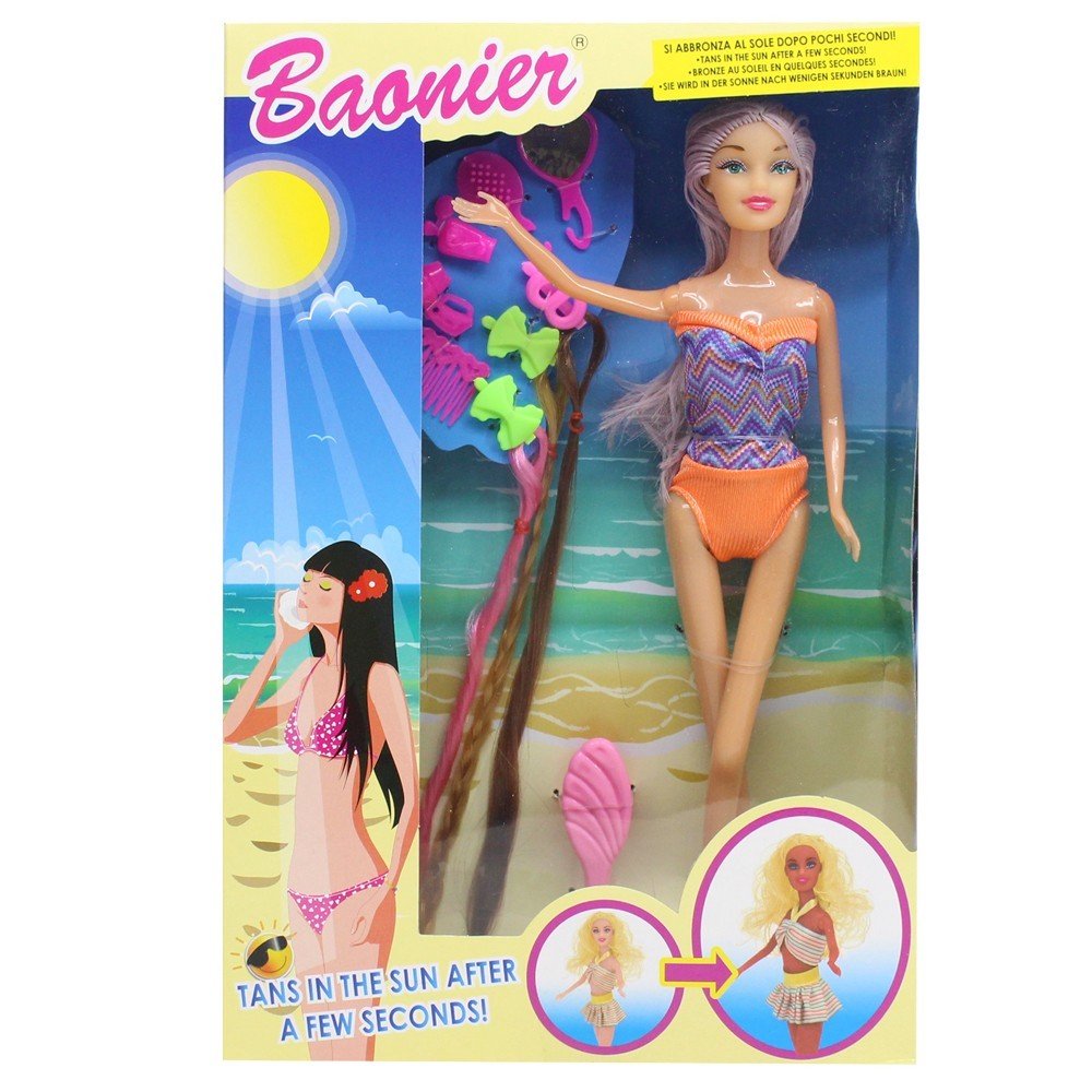 Đồ chơi búp bê đổi màu