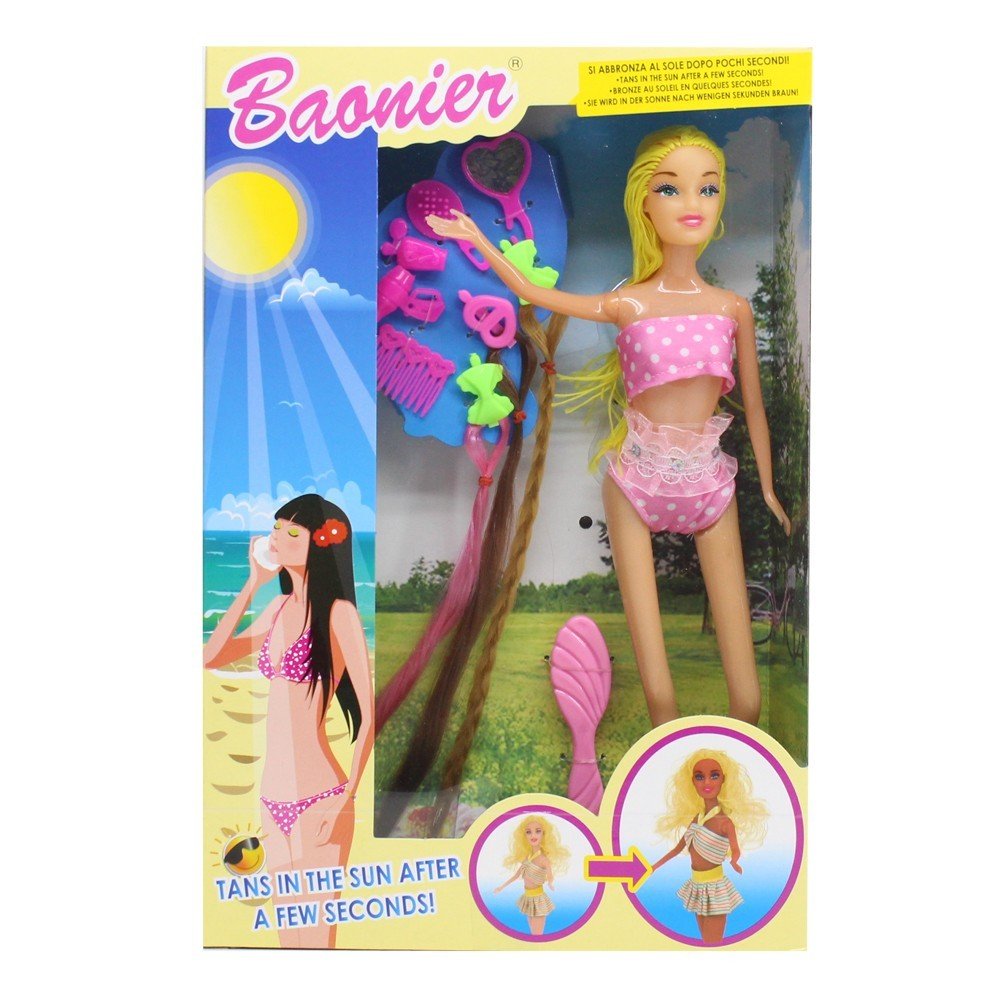 Đồ chơi búp bê đổi màu