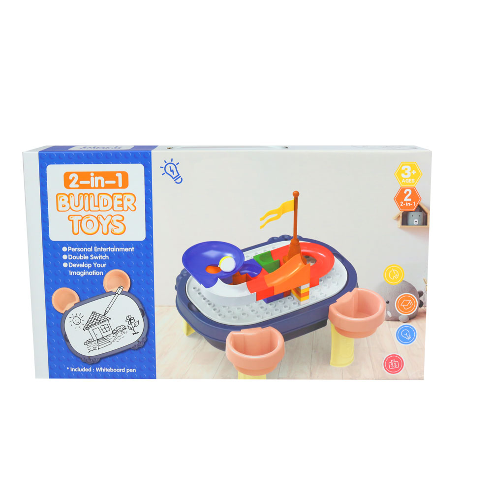 Đồ chơi bàn xếp khối 43 chi tiết