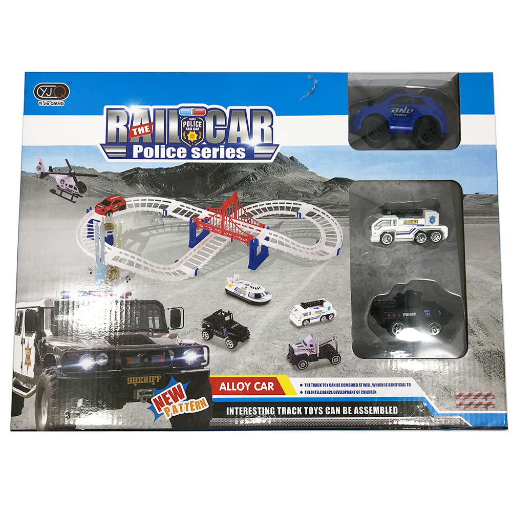 Đồ chơi mô hình sở cảnh sát bằng sắt