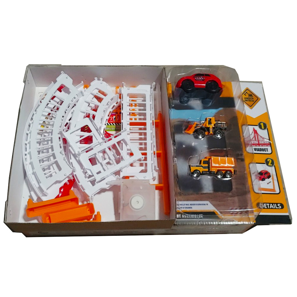 Đồ chơi mô hình công trình xây dụng bằng sắt