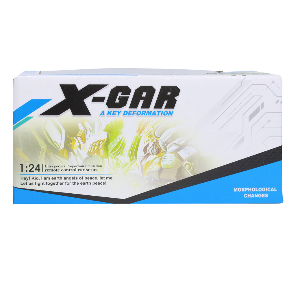 Đồ chơi xe điều khiển biến hình robot 6 kênh