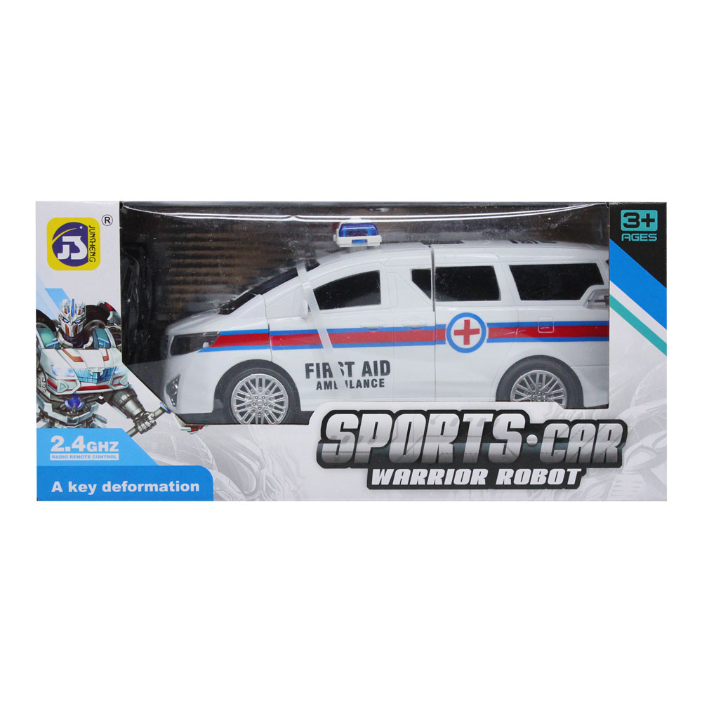 Đồ chơi xe điều khiển biến hình robot 6 kênh