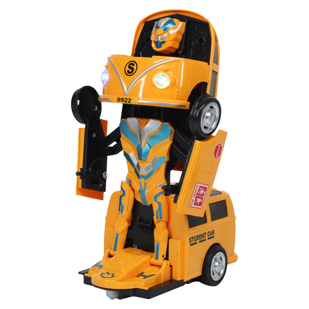 Đồ chơi xe biến hình điều khiển 6 kênh