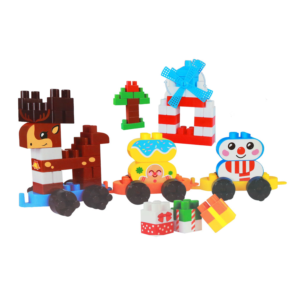 Đồ chơi xếp khối 82 chi tiết 