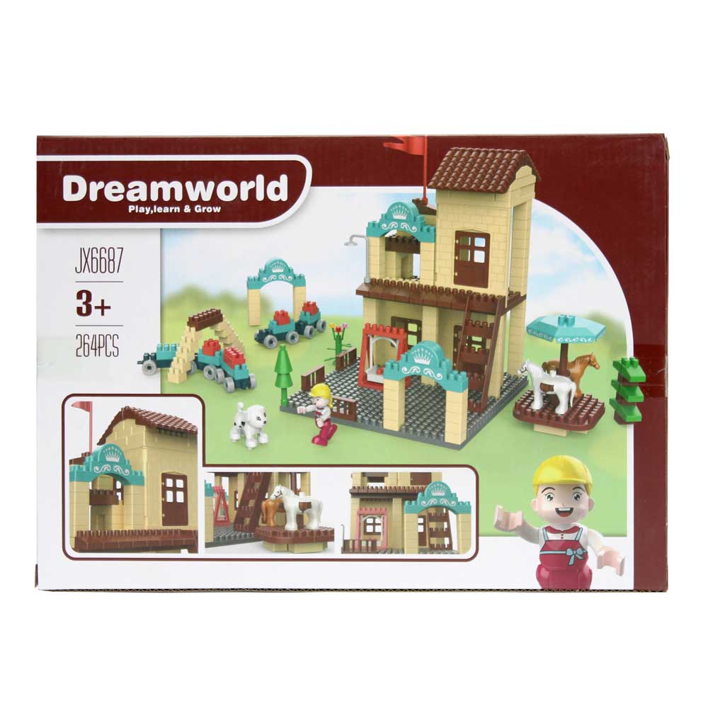 Đồ chơi xếp khối công viên 264M