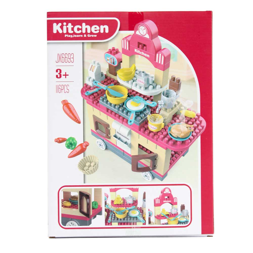 Đồ chơi xếp khối nhà bếp 116M