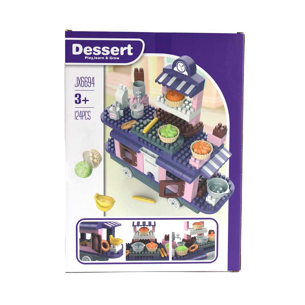 Đồ chơi xếp khối làm kem 124M