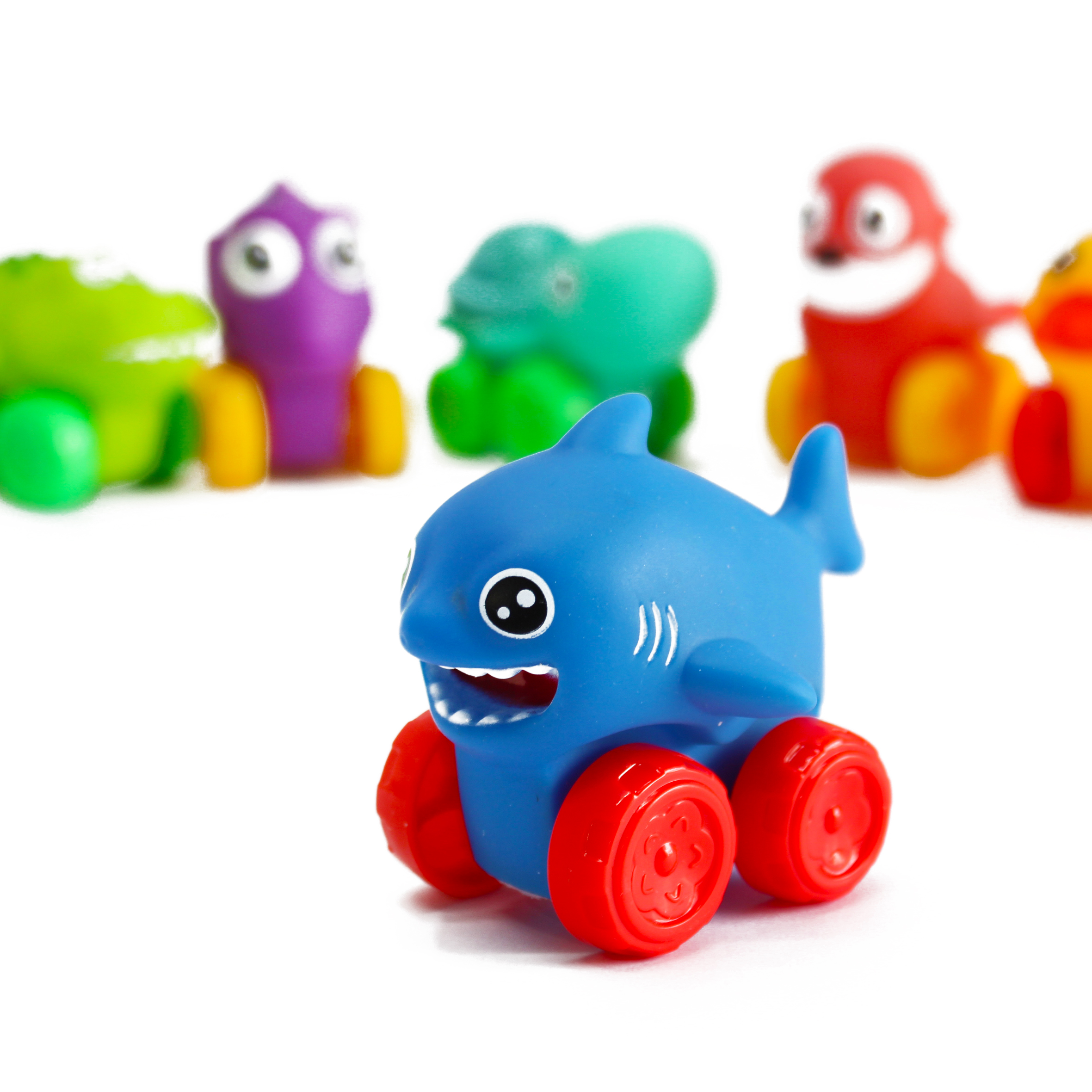 Đồ chơi xe trớn hình thú ( con)