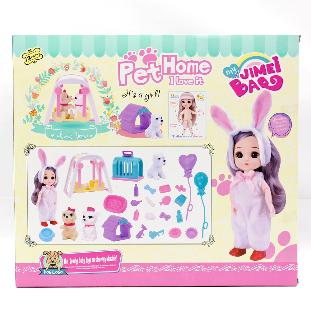 Đồ chơi búp bê kèm trang phục