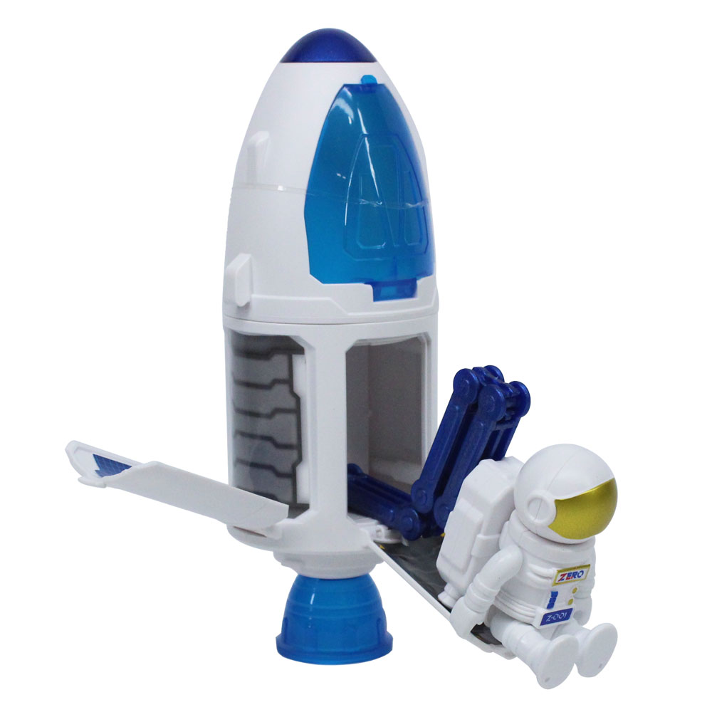 Bộ đồ chơi tên lửa thám hiểm không gian dùng pin