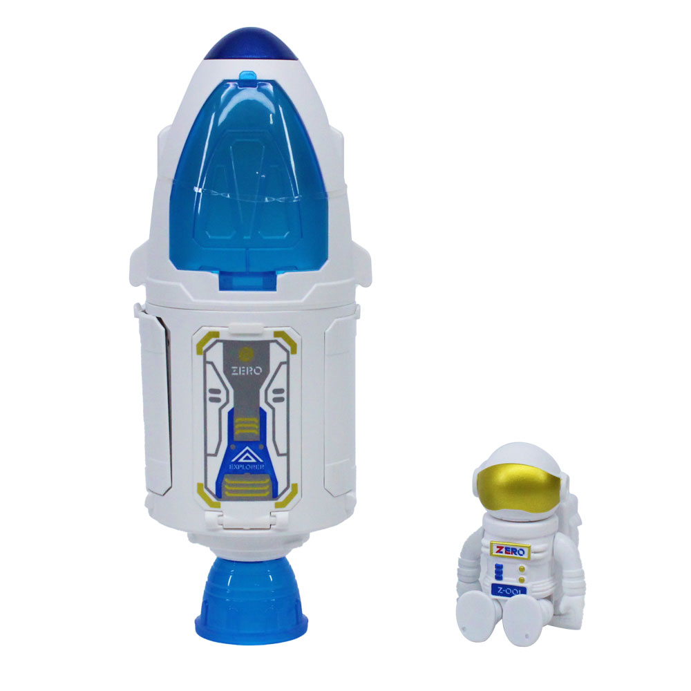 Bộ đồ chơi tên lửa thám hiểm không gian dùng pin