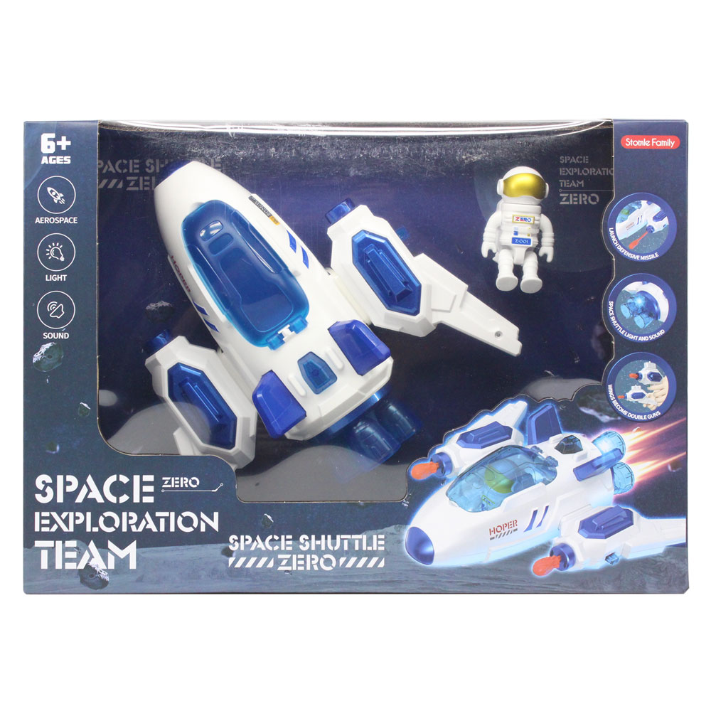 Bộ đồ chơi phi thuyền thám hiểm không gian dùng pin