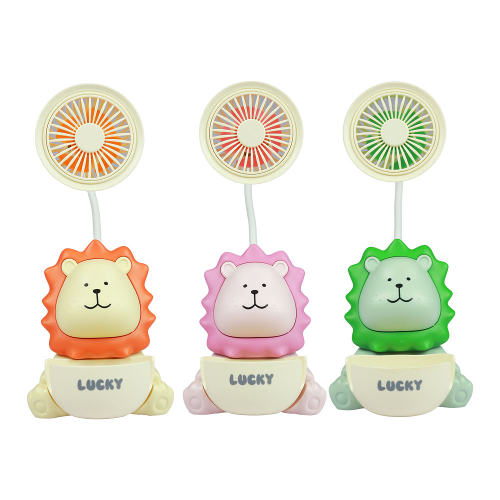 Đồ chơi quạt mini kèm khay bút