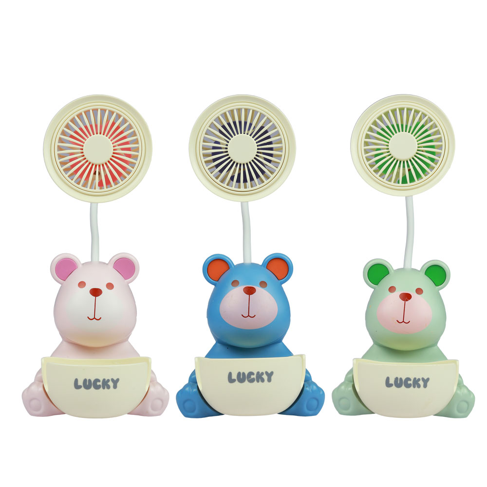 Đồ chơi quạt mini kèm khay bút