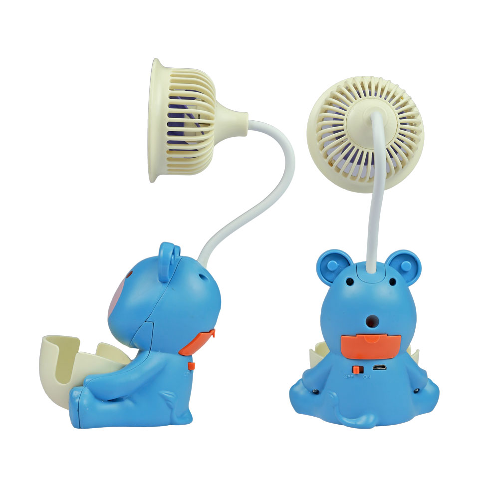 Đồ chơi quạt mini kèm khay bút