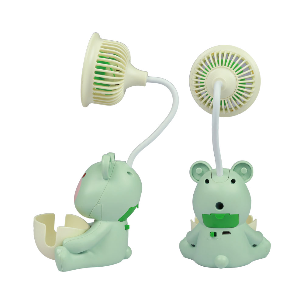 Đồ chơi quạt mini kèm khay bút