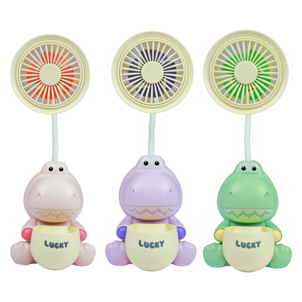 Đồ chơi quạt mini kèm khay bút
