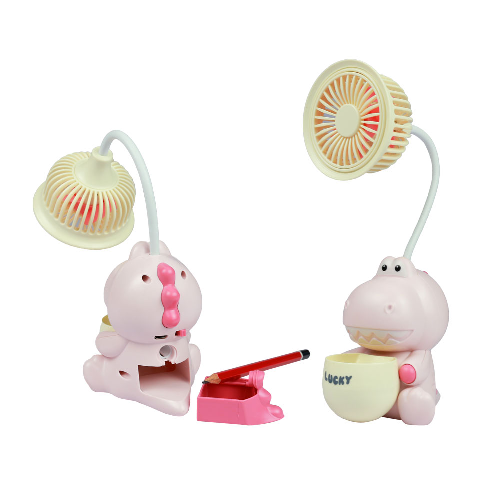 Đồ chơi quạt mini kèm khay bút