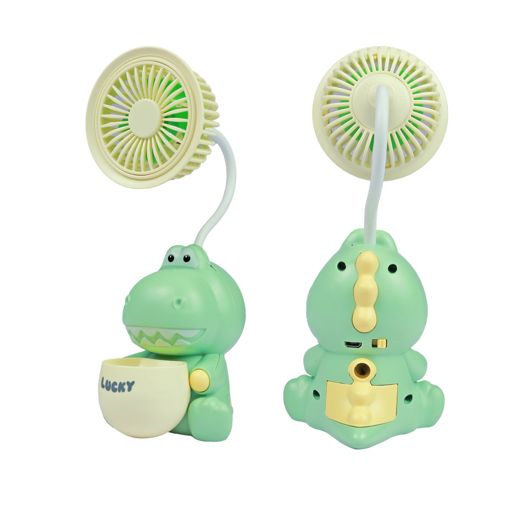 Đồ chơi quạt mini kèm khay bút
