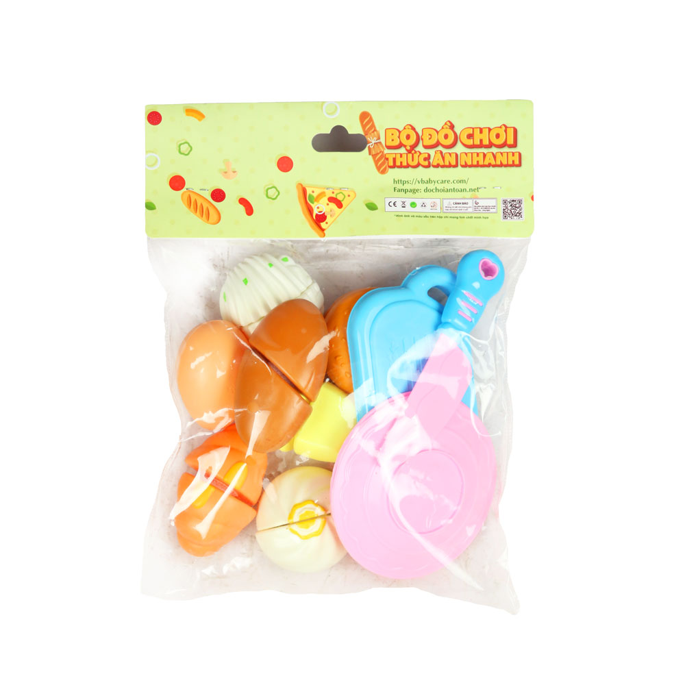 Bộ đồ chơi thức ăn nhanh VBCare