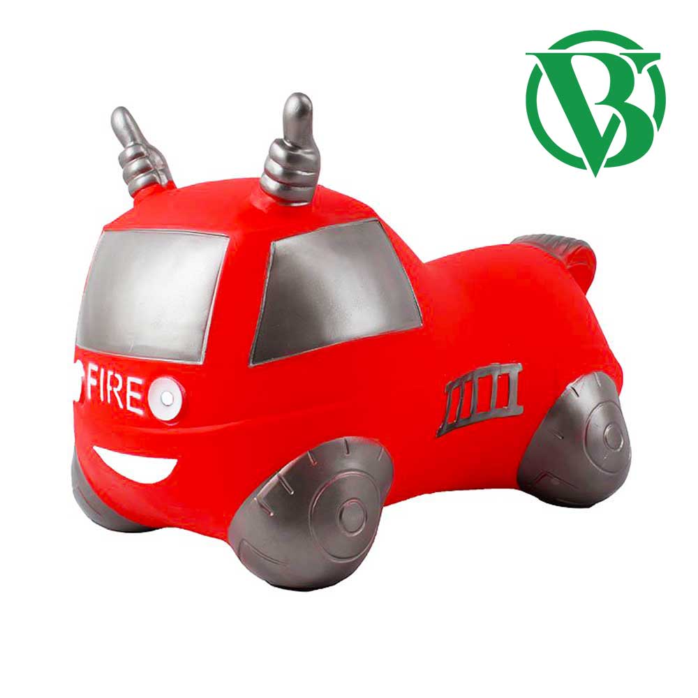 Đồ chơi bơm hơi hình xe cứu hoả