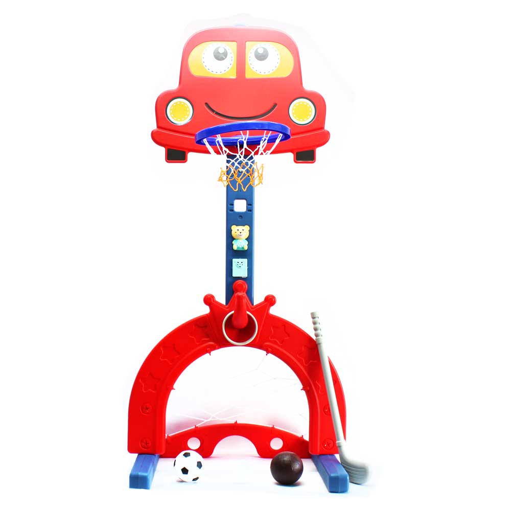 Đồ chơi bóng rổ 4 in 1  bảng bóng  ôtô