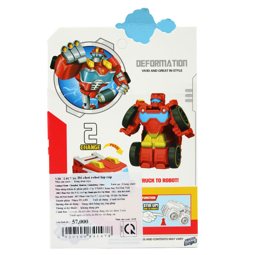 Đồ chơi robot lắp ráp